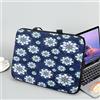 ENEN Custodia Borsa per Laptop, per 13-15,6 Pollici Computer Portatile, Custodia Protettiva PC in Neoprene Elastico Impermeabile Sleeve per Laptop, Stampa de Mandala (blu navy,15 Pollici)