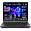 ASUS ROG Strix SCAR 16 G635LX-RW132W Intel Core Ultra 9 275HX Intel AI Boost NPU 32GB NVIDIA GeForce RTX 5090 SSD 2TB 16'' 2.5K WQXGA Win11 Home