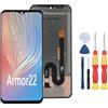 SiuVorZhi Display LCD compatibile con Ulefone Armor 22 Display LCD Touch Screen Assembly Riparazione Parti di ricambio con strumenti.