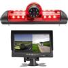 Misayaee Telecamere posteriori in 3 luce di stop incl. Cavo da 10 m + 7 HD TFT LCD MOMITOR SCREEN DISPLAY per Citroen JUMPER III/Fiat DUCATO X250 / Citroen Relay Peugeot BOXER III AVIS