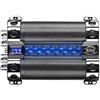 WEB 1 condensatore compatibile con BOSS AUDIO SYSTEMS CAP18 CAP 18 ibrido 18 farad impianti fino a 18000 watt rms capacitor voltometro digitale, 1 pezzo