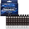 PcStore Cartucce Compatibili Epson 604XL Nero - Multipack 10 Nero XL Alta Capacità - per XP-2200 XP-2205 XP-3200 XP-3205 XP-4200 XP-4205 WF-2910DWF WF-2930DWF WF-2935DWF WF-2950DWF