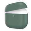 GIOPUEY Cover Compatibile con Airpods 4 2024, Cilicone Custodia, Ultrasottile Case Cover, Antiurto, Resistente ai Graffi - Verde militare