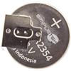 SIMPLETEK - Batteria CR2354 a Bottone Non Ricaricabile 3V Pila con 3 Connettori da Saldare 180° Angolati (1 pezzo)