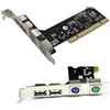 HD 100% New PCI 32bit to 2xUSB 2.0+2xPS2 PS/2 Port for PC Keyboard Mouse Combo Adapter Card