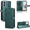 RonRun per Motorola Moto G34 Cover a libro Flip Wallet Custodia in Pelle con Slot per Schede Custodia in Pelle Magnetica Cover per Motorola Moto G34 - Verde