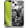 Head Case Designs Licenza Ufficiale Alchemy Gothic Nove Vite del Cranio Poe Gatti Custodia in Gel [Protezione di Grado Militare] Compatibile con Apple iPhone 13