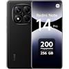 Xiaomi Redmi Note 14 Pro Smartphone 8+256GB 5500mAh Batteria 6.67 AMOLED Display MediaTek Helio G100-Ultra 120Hz Eye-Care Display 200MP Imaging System Nero