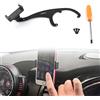Topteng Supporto per telefono da auto per Mini Cooper R55/R56, rotazione a 360 gradi Universale Smartphone Holder adatto per iPhoneXS XSMax XR X adatto per Galaxy s9 8 adatto per Huawei e altri Handy