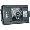 vhbw batteria compatibile con Icom IC-T8A, IC-A5, IC-A23, IC-T81, IC-T8, IC-T81A radio (750mAh, 9,6V, NiMH) + clip