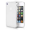 doupi PerfectFit TPU Custodia per iPhone 4 4S, Tappi di Polvere incorporatin Mat Trasparente Cover, Bianco