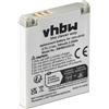 vhbw batteria compatibile con Panasonic KX-TU301, KX-TU301 GME, KX-TU311, KX-TU320 telefono fisso cordless (700mAh, 3,7V, Li-Ion)