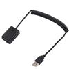 Hersmay Alimentatore di rete USB da 5V 2A con batteria NP-FW50 Dummy AC-PW20 per Sony NEX-3/5/6/7 Serie A7 A7II A7R A7S A7RII A7SII A33 A37 A35 A6000 A6100 A6300 A640000 A650 0 adattatori per batteria
