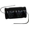 MASTERLINE Condensatore Tweeter 3,3uF 100V Non Polarizzato, Rotondo, Confezione da 10