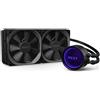 NZXT Kraken X53 240mm - RL-KRX53-01 - Raffreddatore di liquido CPU AIO RGB - Design a specchio infinito rotante - Alimentato da CAM V4 - Ventilatori del radiatore Aer P 120mm (2 inclusi)