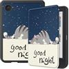 QINOUK Custodia per Kobo Clara Colour/Clara BW, [Funzione Stand] Smart Cover con Auto Sleep Wake, Custodia Protettiva in PU e PC Antigraffio, per Kobo Clara Colour/BW-2