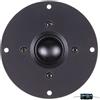 GK SOUND 1 KSQ802/B dome tweeter a cupola nero 100 watt rms 200 watt max, 10 cm 100 mm 4, impedenza 8 ohm, bobina da 2,5 cm, ultra slim, per casa, 1 pezzo + condensatore omaggio