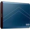 Kadxyan SSD Esterno 1 TB 2 TB 4 TB 6 TB 8 TB Type-C Drive a Stato Solido USB 3.1 540 M/S Disco Rigido Esterno per Windows 10, 8, 7, Vista, XP/Mac OS 10.4, Linux, Android