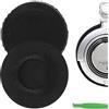 GEEKRIA Earpad Replacement for TECHNICS RP-DH1200 DJ, SONY MDR-V700, Z700, V700DJ, ATH-T2, ATH-PRO700 Headphones Replacement Ear Pad/Ear Cushion/Ear Cups (Black)