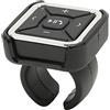 VBESTLIFE Pulsante Multimediale Wireless per Auto, Pulsante Multimediale Bluetooth Interruttore Adattatore Ricevitore Telecomando al Volante per Bici, Moto, Auto, per iOS Android