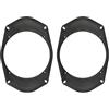IPNOSIS Coppia Supporti Anteriori e/o Posteriori da 6 x 9 a 16,5 cm riduzione per altoparlanti per Fiat e Jeep IP-SP155/B