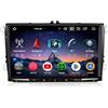 Erisin 8-Core 4GB+64GB 9 pollici Android 14 Autoradio Bluetooth GPS Navigatore per VW Polo 6R Passat B6 Golf 5/6 Touran T5 Sharan Seat Skoda Fabia CarPlay Android Auto WiFi DAB+ DSP OBD2 RDS FM Canbus