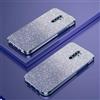 PAIX Custodia Telefono Trasparente Compatibile con Redmi Note 8 PRO Cover Cornice Elettroplaccata Gradiente Glitter Protettiva Sottile TPU