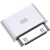 vhbw Adattatore Compatibile con Apple iPod Nano (1a Generazione) Music Player Cellulare Smartphone - Adattatore Micro USB a connettore 30 Pin, Bianco