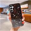 PAIX Custodia Compatibile con Samsung Galaxy A34 5G Cover Trasparente Brillantini Stellari Sottile Antiurto in TPU