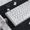 mintcaps Set di keycaps bianchi Profilo Cherry Doubleshot Bow Keycaps 120 tasti Tastiera personalizzata Keycap per 60% 65% 70% 75% Cherry MX Gateron Kailh Switch Tastiera Meccanica