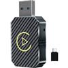 Asuinxurr 2 in 1 CarPlay Box Android Auto Fili CarPlay Convertitore Auto Android Smart Box Adattatore Fili Adattatore Auto