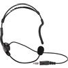 Generic 7,1 mm Conduzione ossea auricolare Walkie Talkie auricolare microfono per radio bidirezionale auricolare