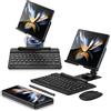 EndyTech Tastiera e mouse e penna touch, per Samsung Galaxy Z Fold 6, 5, 4, 3, tastiera Bluetooth portatile staccabile con supporto da scrivania regolabile per telefono Z Fold 6 5 4 3 (nero)