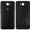 Riihoo Alloggiamento batteria posteriore sostituzione parti di ricambio compatibile con Huawei Y5 II, (nero)