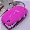 mt key Key Soft Case Cover protettiva Chiave per auto Hyundai i10 i40 ix35 Santa Fe Sonata Tucson Chiave pieghevole/Colore: rosa