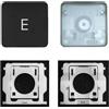 CTBDZ Tappo chiave individuale con cerniera di ricambio per (M1 M2) MacBook Pro A2141 A2251 A2289 A2338 A2442 A2485, sostituisce per tastiera MacBook Air A2179 A2337 A2681 (tasto E)