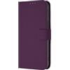 Hkess Custodia Placcatura Specchio per Xiaomi Mi 10/Mi 10 Pro Funzione Stand Traslucido Clear View Standing Cover 360 Gradi Protezione Cassa Mirror Flip Antiurto Anti Graffio Bumper, Blu Viola
