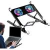 Generic Supporto di raffreddamento per laptop - Altezza flessibile, Base di raffreddamento per laptop | Ventola per laptop e PC, sottile, portatile, di raffreddamento