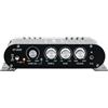 Sunmeit Amplificatore di potenza -838 HiFi a 2.1 Canali, Amplificatore del Suono dei Bassi Stereo 80W X 2 con Uscita Subwoofer, Amplificatore Audio per la Casa, Colore Nero
