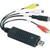 easyday EasyCap DC60 - Adattatore per scheda di acquisizione video, con conversione da VHS a DVD, con interfaccia USB 2.0, ChipSet UTV 007, per Win7/8/10