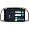 BXLIYER Android 15 IPS Autoradio Per Nissan March Micra K12 (2002-2010) Navigation GPS Radio - 2G+64G - Senza fili CarPlay Android Auto - DAB Volante Dual-Band WiFi Bluetooth 9 Pollici 2 Din - Camera