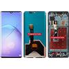 Generic SHOWGOOD P30 Pro - Schermo con impronte digitali, per Huawei P30 Pro VOG-L29 VOG-L09 Display LCD Touch Screen Digitizer di ricambio (con cornice nera)