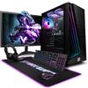 Vibox V-148 PC Gaming Completo - Schermo da 23 pollici - AMD Ryzen 5 5500 6 cores - Nvidia RTX 5060 8GB - 16GB RAM - 1TB SSD - Windows 11 - WiFi 6 + Bluetooth 5.4