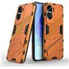 ESTH® Custodia per Honor 90 Lite 5G con Supporto [Compatibile con Supporto Magnetico per Auto] Cover Paraurti PC + TPU, Arancia