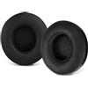 Sinowo Cuscinetti auricolari di ricambio compatibili con cuffie wireless Beats Solo 2.0/3.0, cuscinetti auricolari con isolamento acustico in memory foam, morbida pelle proteica (nero)