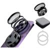 CBDYWVR Filtro CPL Magnetico 52mm, Polarizzatore & Elimina i Riflessi | Vetro Antiriflesso con Rivestimento Multistrato e Anello Polarizzante, Metallo e Panno con Astuccio per iPhone 13-17
