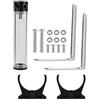 VBESTLIFE Serbatoio di raffreddamento ad acqua, 190 mm/240 mm/300 mm/400 mm* 50 mm Diametro POM Cilindrico CPU Acqua Cooler Serbatoio di Calore per PC Computer (240 mm)