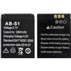 hsvgjsfa AB-S1 Batteria Dell'orologio Bluetooth Del Telefono Dell'orologio 380mAh Per Dz09 Smart Watch S1 2PCS