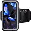 CoverKingz Bracciale sportivo per Google Pixel 9/9 Pro - Borsa da braccio con scomparto per chiavi - Supporto sportivo da corsa