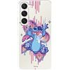 LA CASA DE LAS CARCASAS Custodia protettiva per Samsung Galaxy S23, ufficiale Disney Stitch Graffiti, per proteggere il tuo telefono, flessibile in silicone con licenza ufficiale di Lilo & Stitch